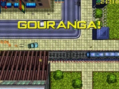 El bonus Gouranga en la versión para Windows del GTA original.