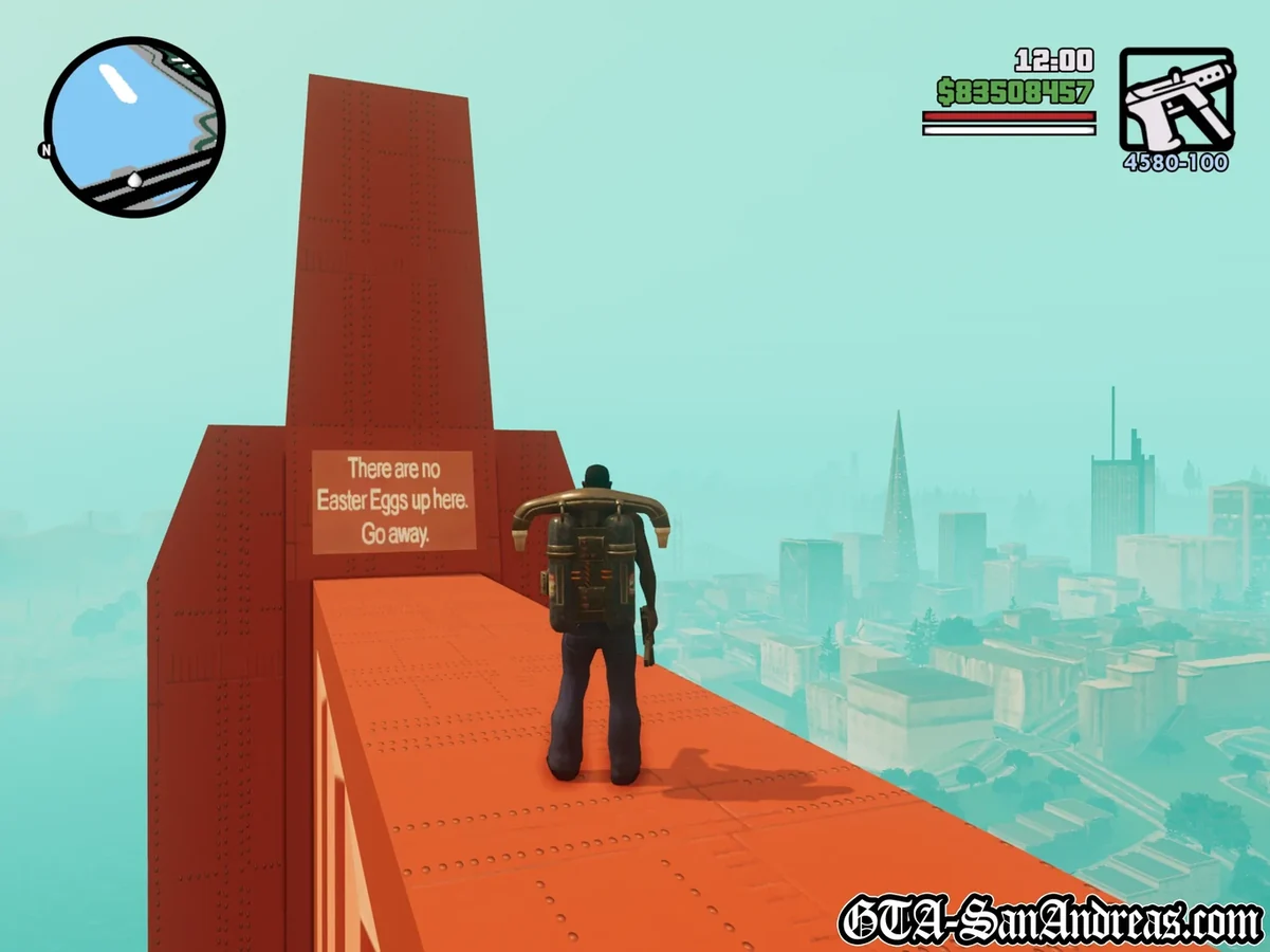 El cartel del puente Gant en The Definitive Edition.